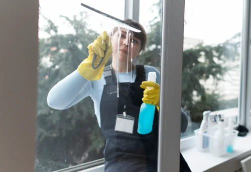 Nettoyage de vitres intérieures et extérieures à Barbizon